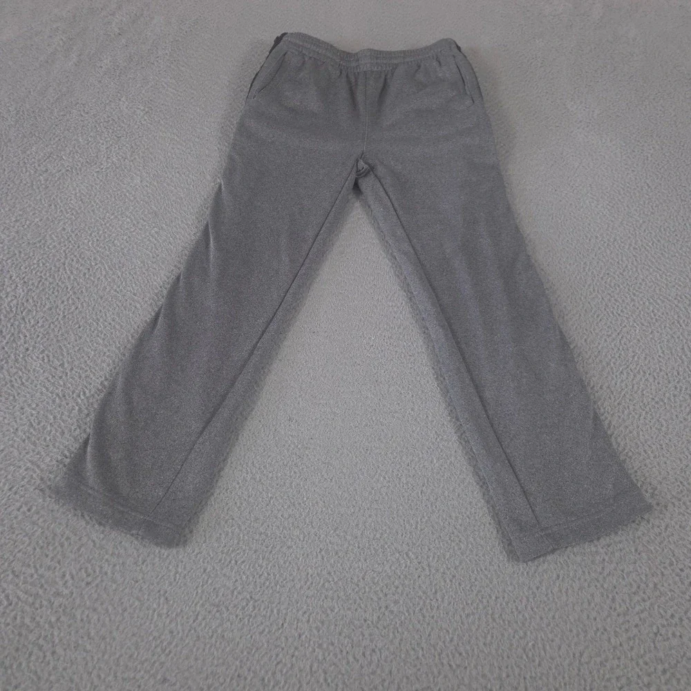 Old Navy Pants Boys XL Gray Side Snap French Terry Go-Dry Straight Leg Athletic